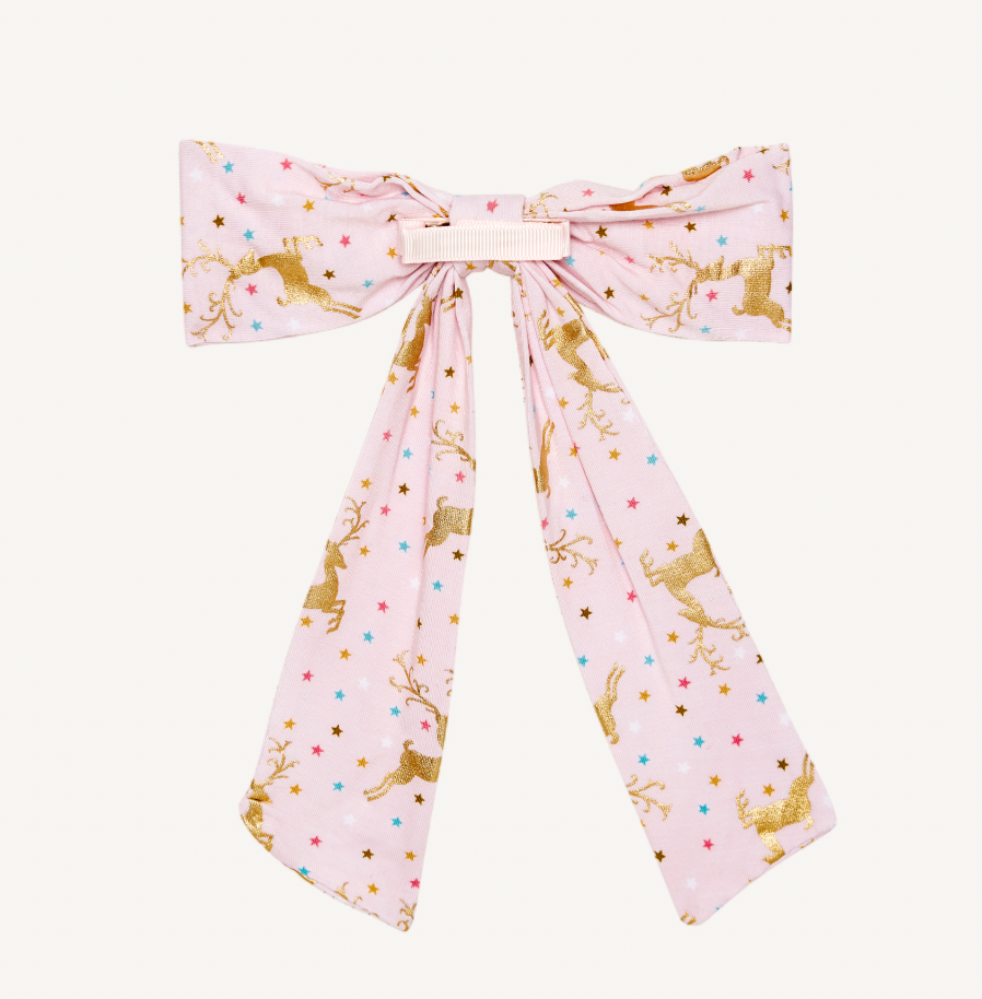 Posh Peanut Ryleigh Luxe Bow Clip