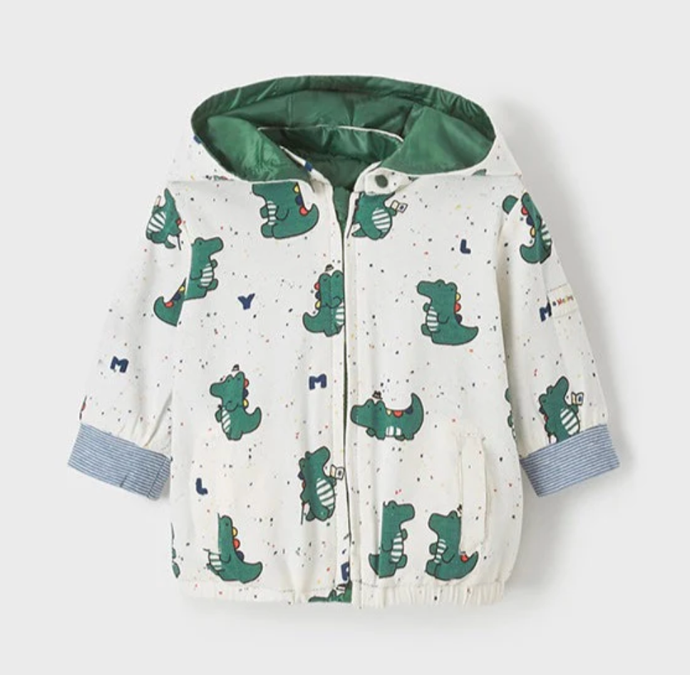 Reversible Windbreaker Dinos