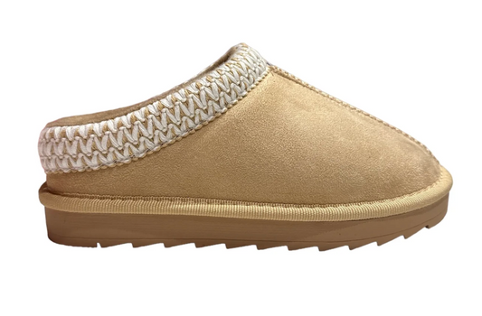 Downee Beige Slippers