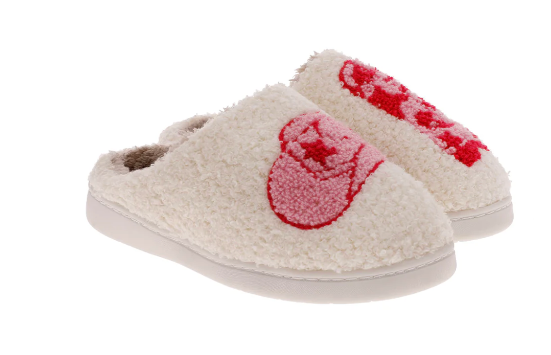 Cozi Pink Cowgirl Slippers