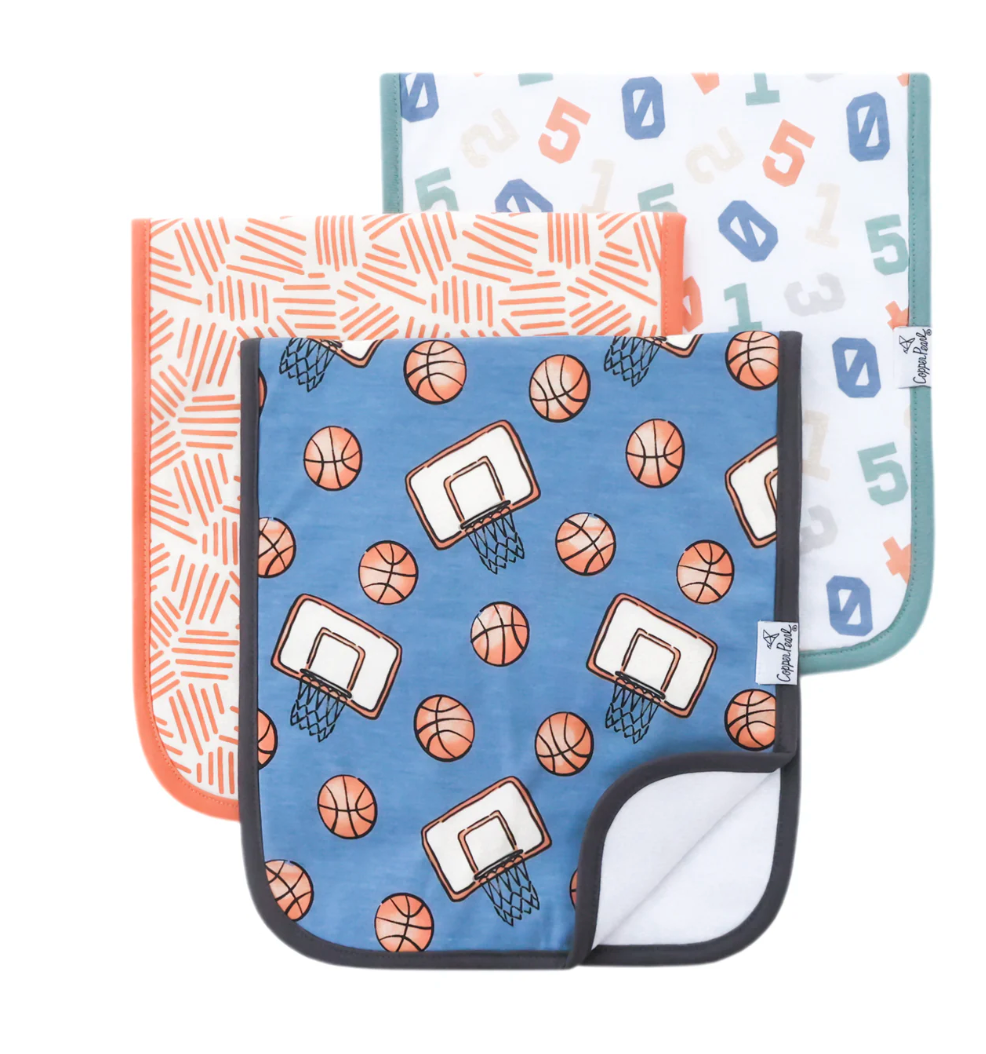 CP Dunk Burp Cloths