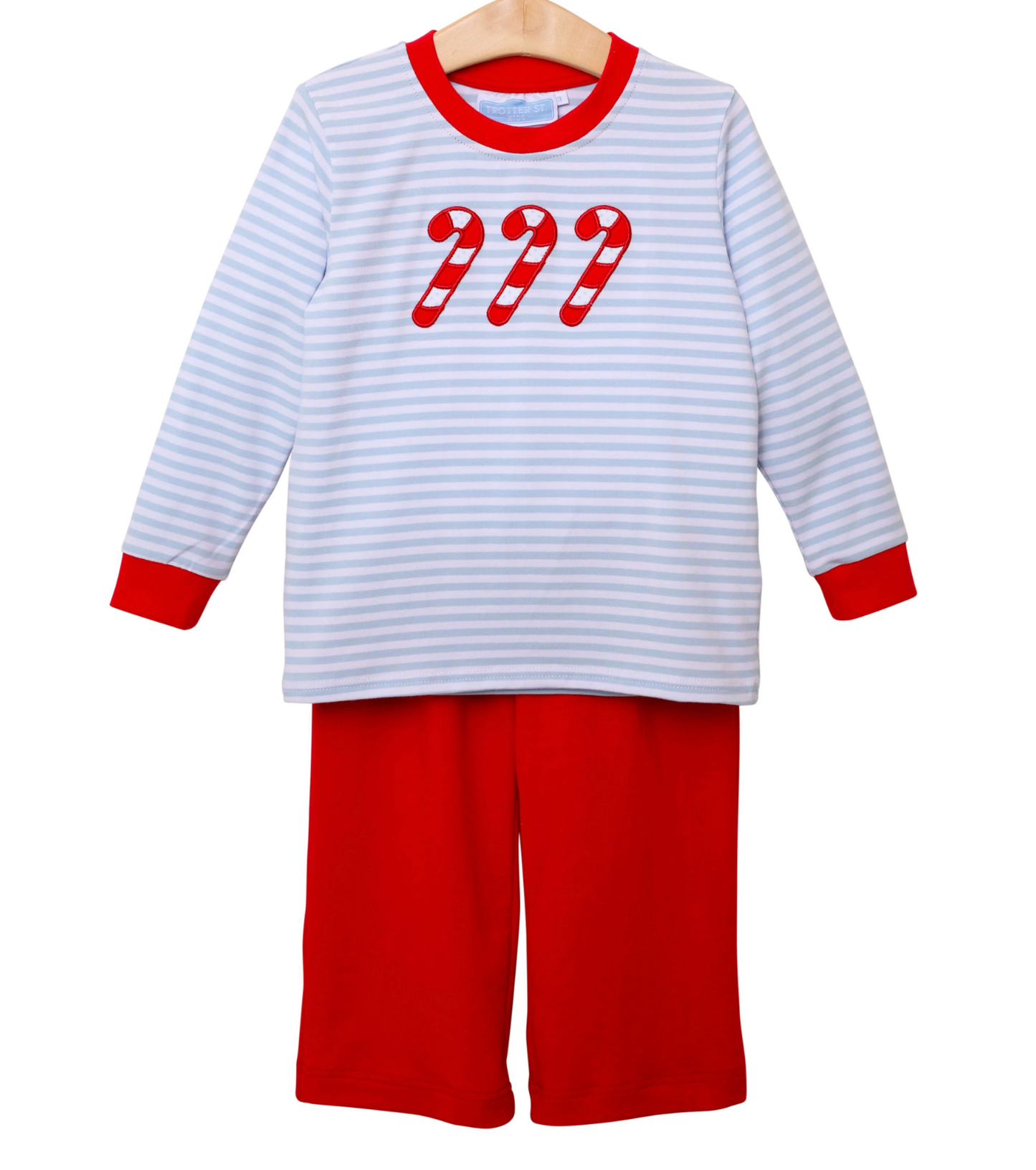 TSK Candy Cane Pants Set Boy