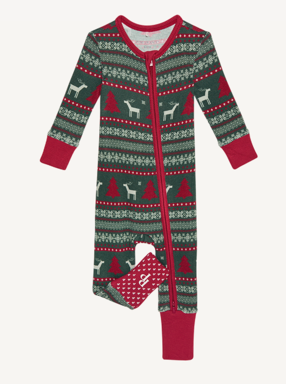 Posh Peanut Holiday Fair Isle Convertible One Piece