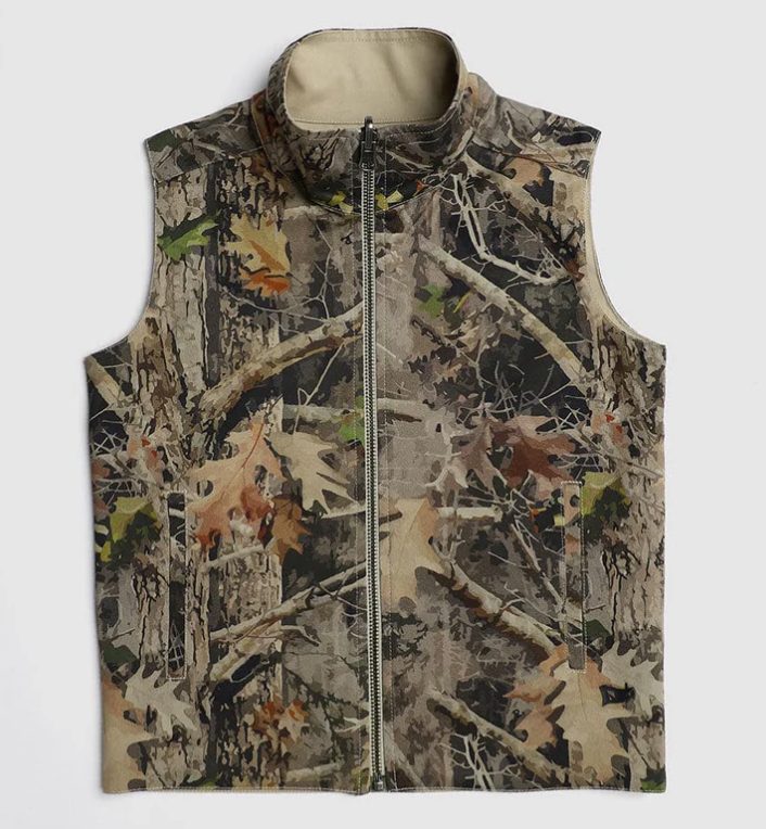 Union Reversible Camo/Beige Vest