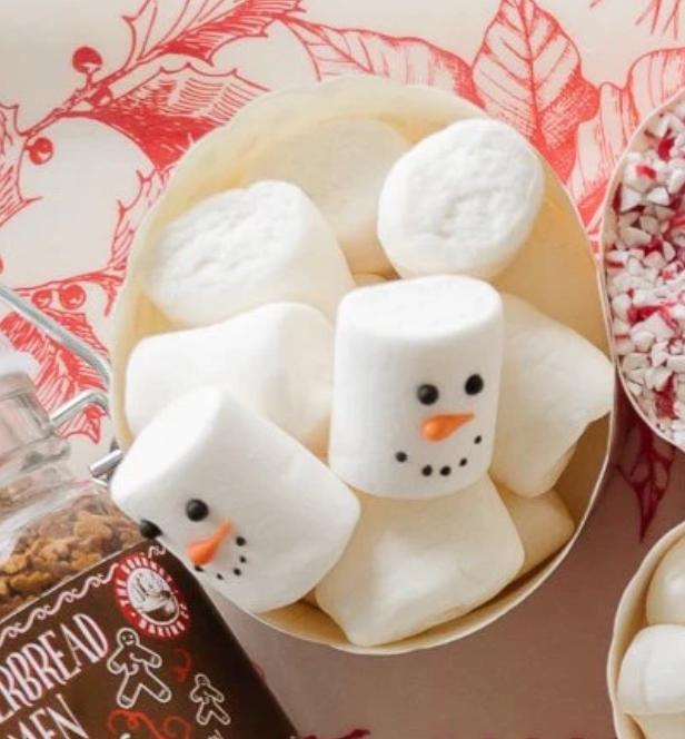 Snowman Marshmallow Candy