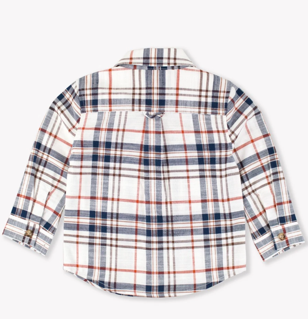 Homegrown Harvest Plaid Button Down Shirt