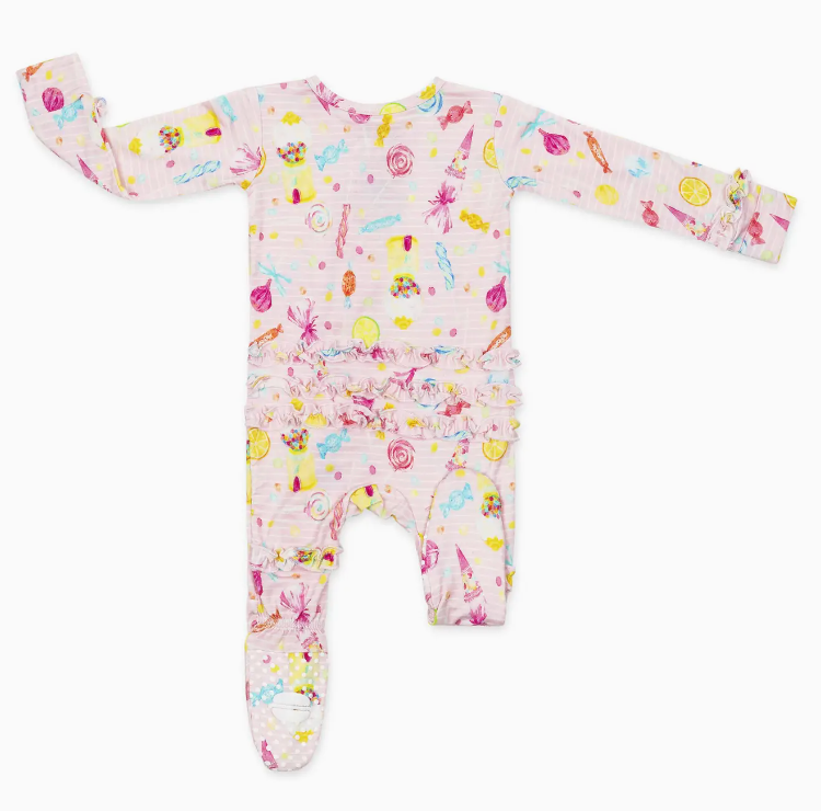 Candy Shop Ruffle Footie