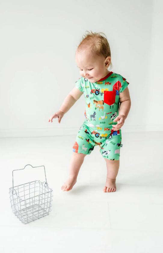 MM Farm Short Romper