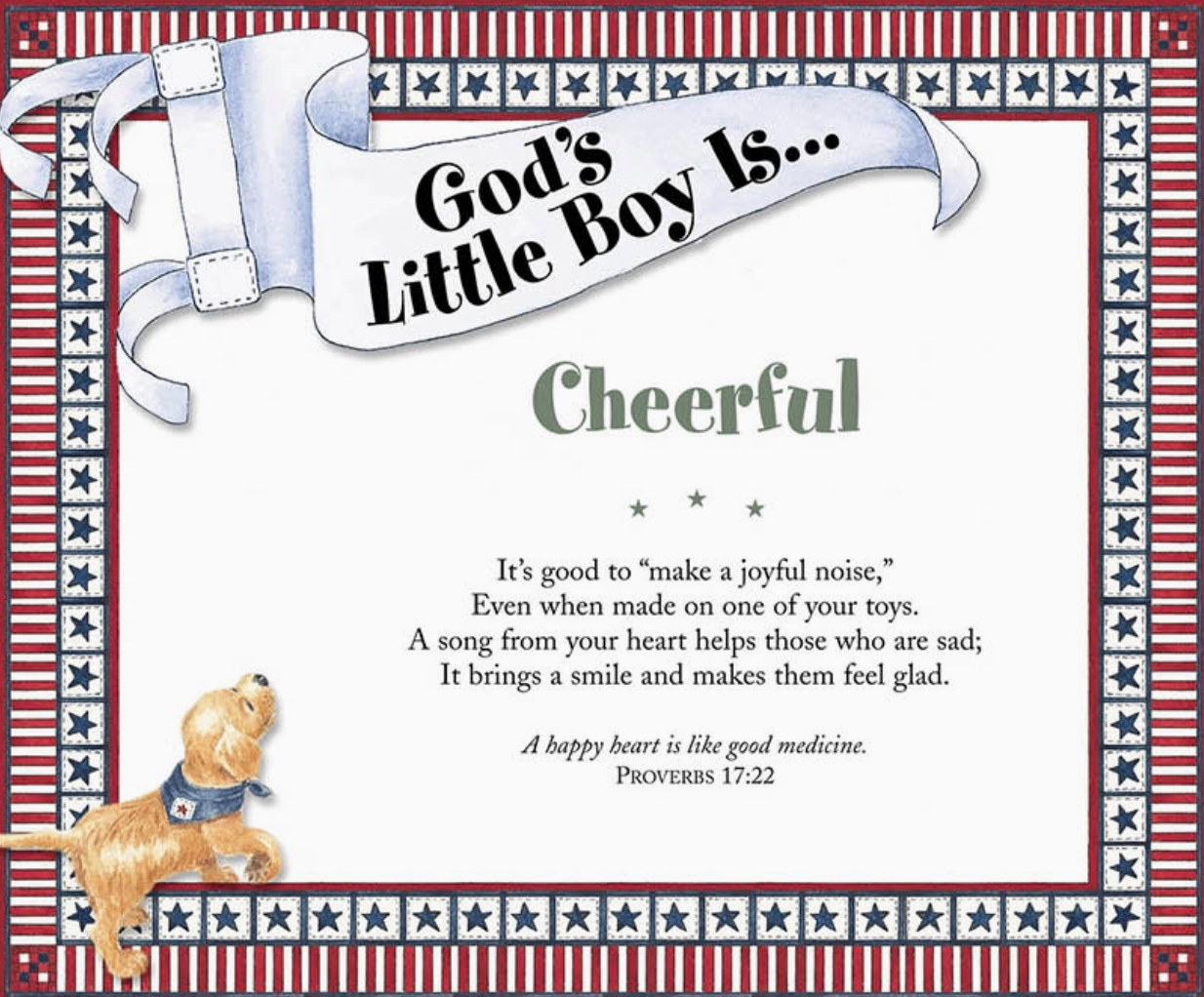 God's Wisdom For Little Boys