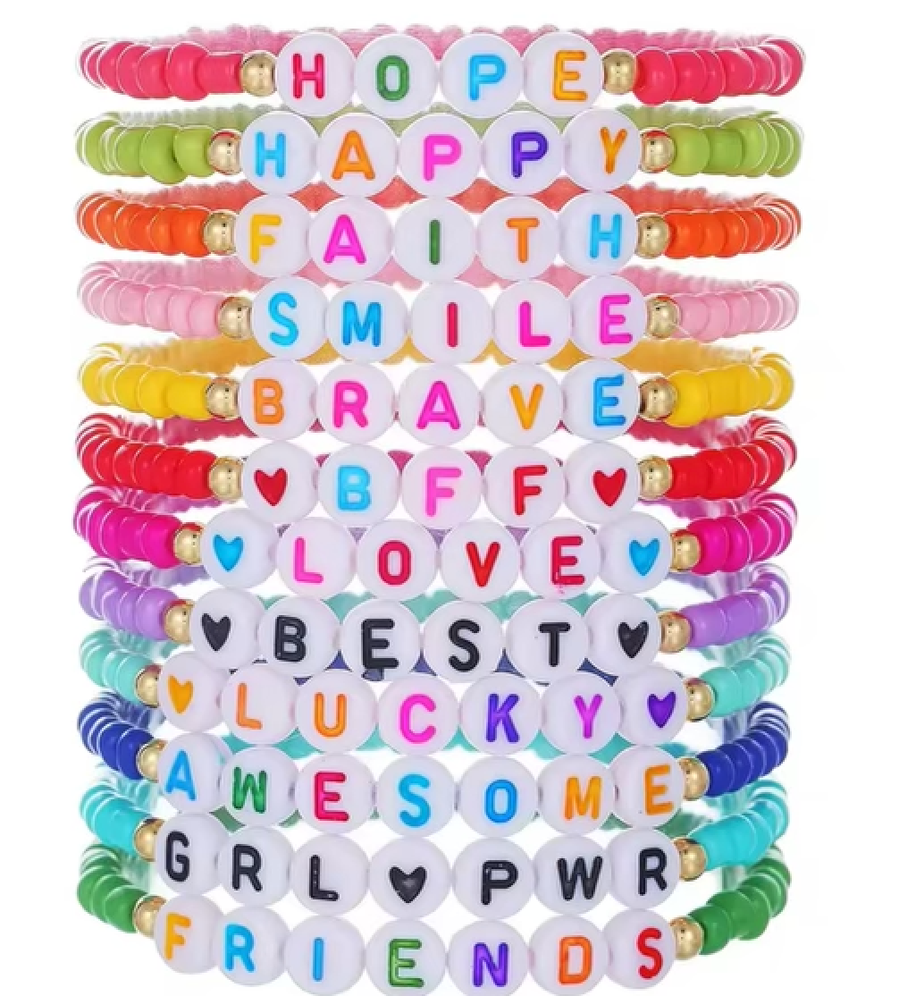 Girl Power Bracelet Set of 12