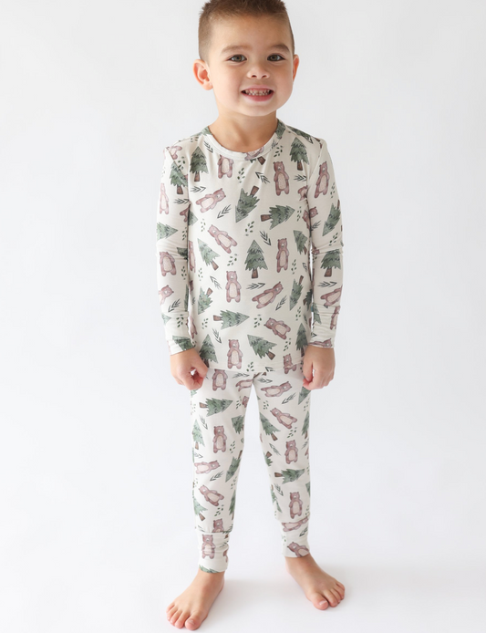 Posh Peanut Beary Long Sleeve Basic Pajama