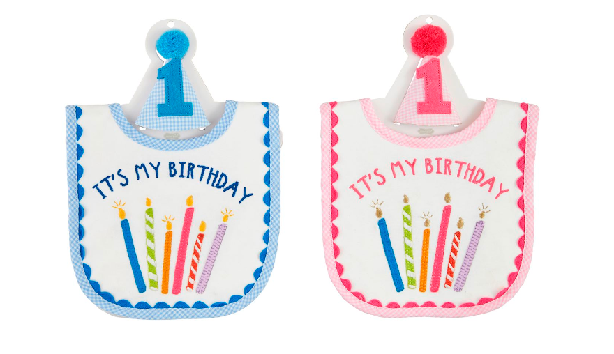 Cake Smashing Hat & Bib Set