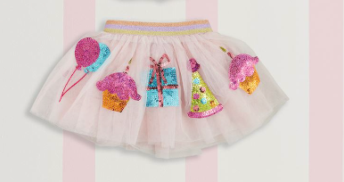 Icon Birthday Sequin Tutu