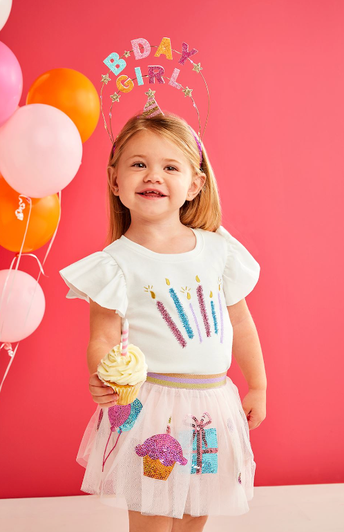 Candles Birthday Girl Tee