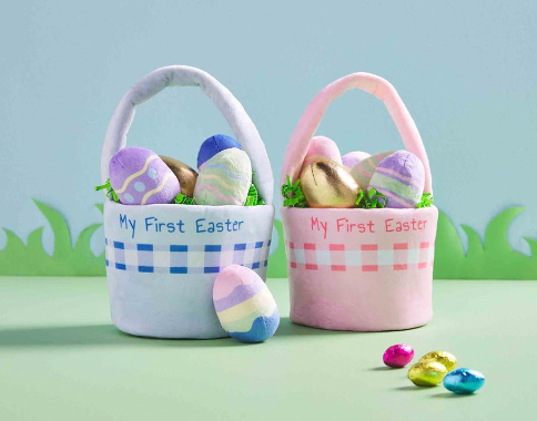 My First Easter Basket Plush Set