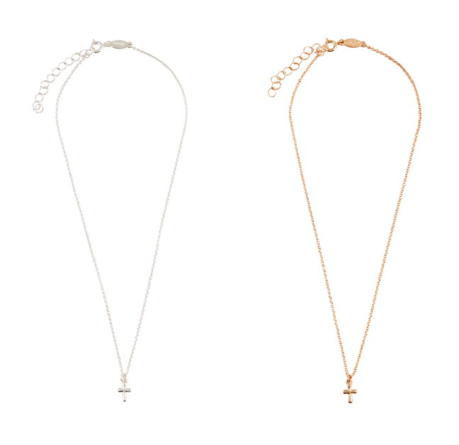 Petite Cross Necklaces