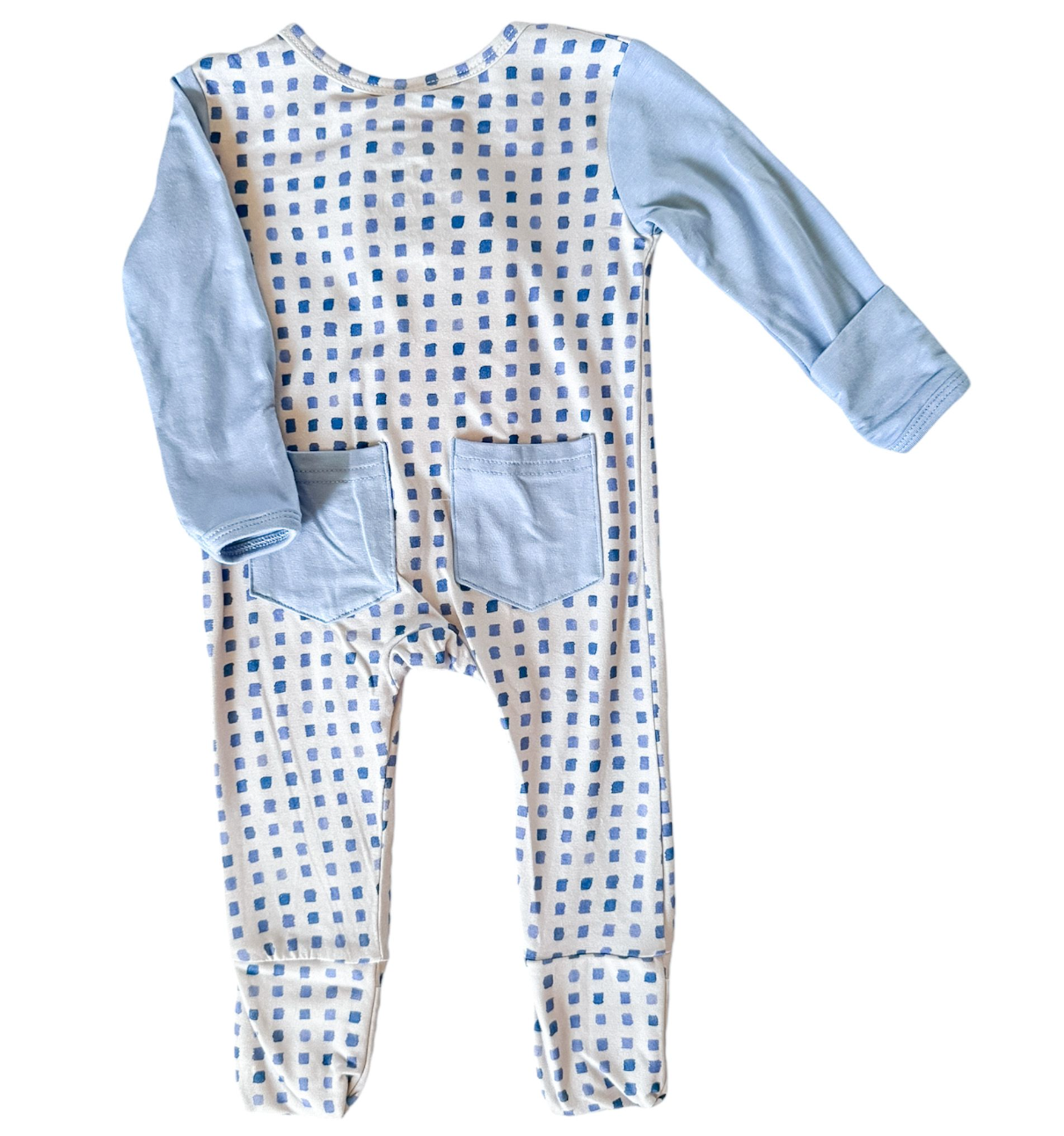 Rockin Royalty Geo Dots Footie