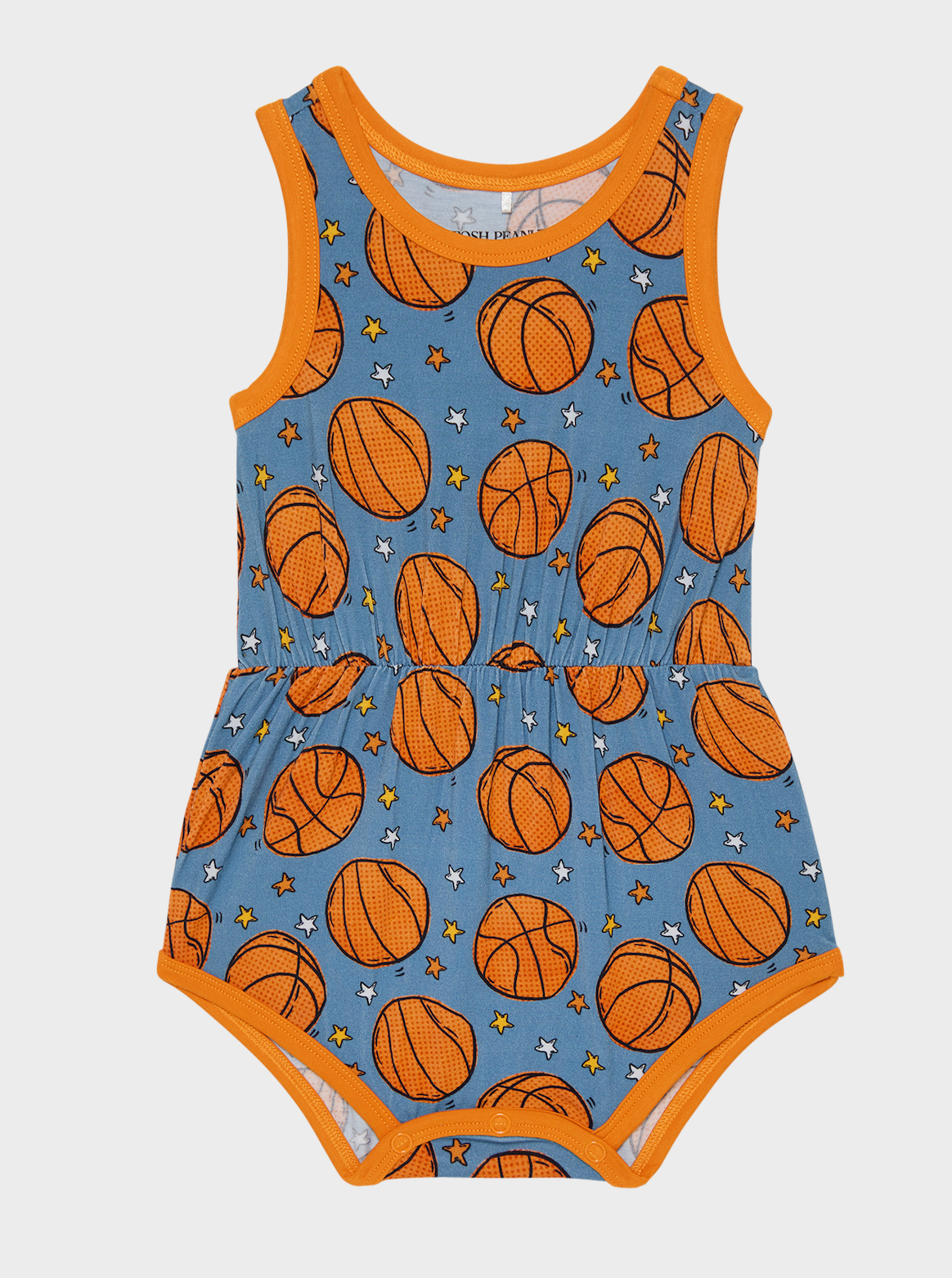 Posh Peanut Slam Dunk Varsity Romper