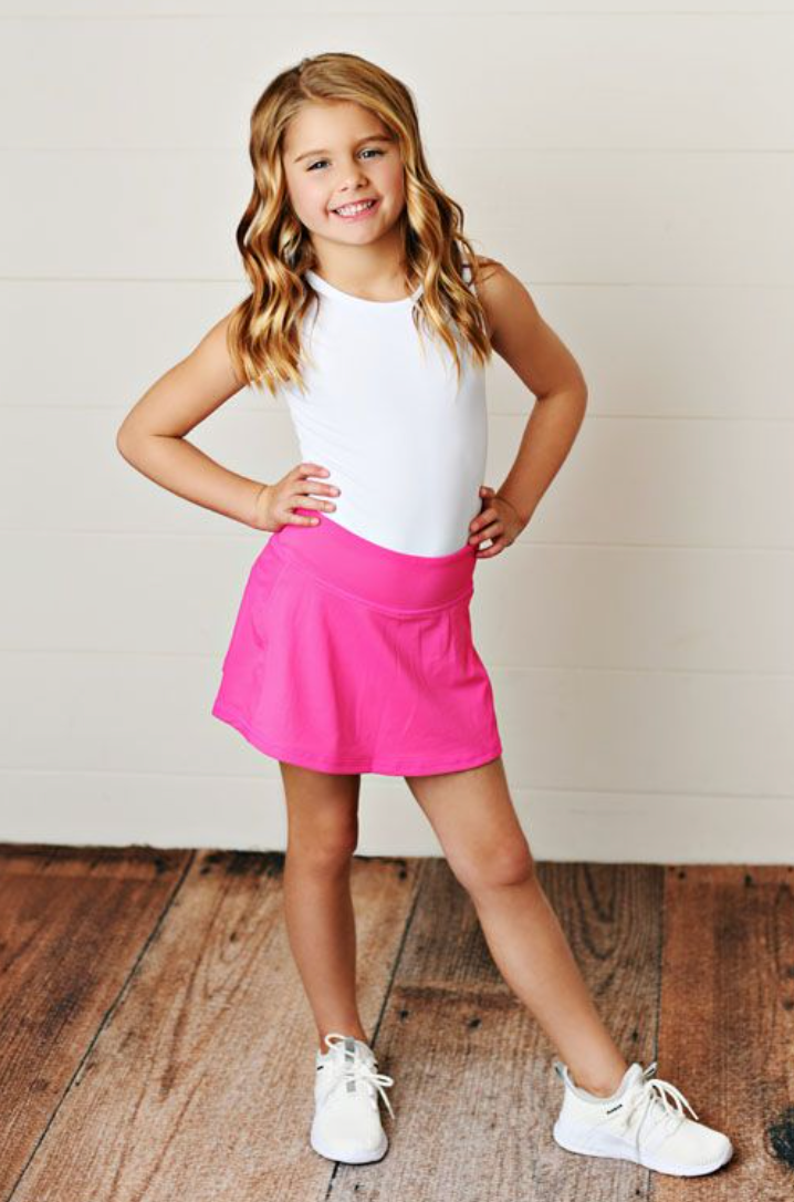 SAS Fuchsia Tennis Skort