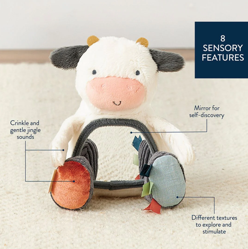Itzy Carmen The Cow Mirror Toy