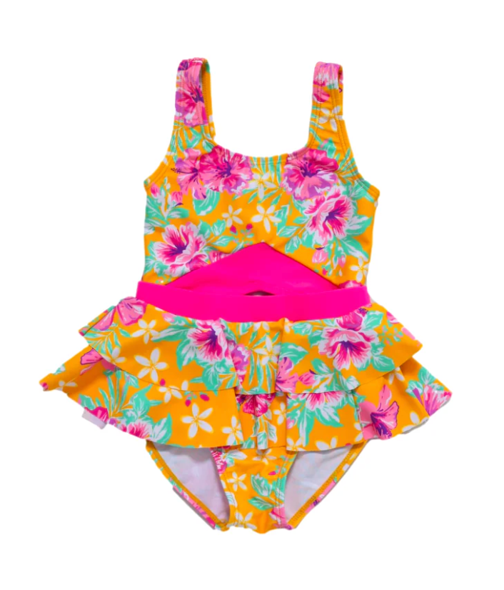 BB Tangerine Tropic One Piece Swimsuit