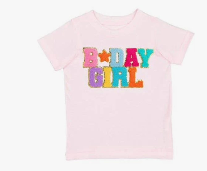 Birthday Patch Short Sleeve Tee