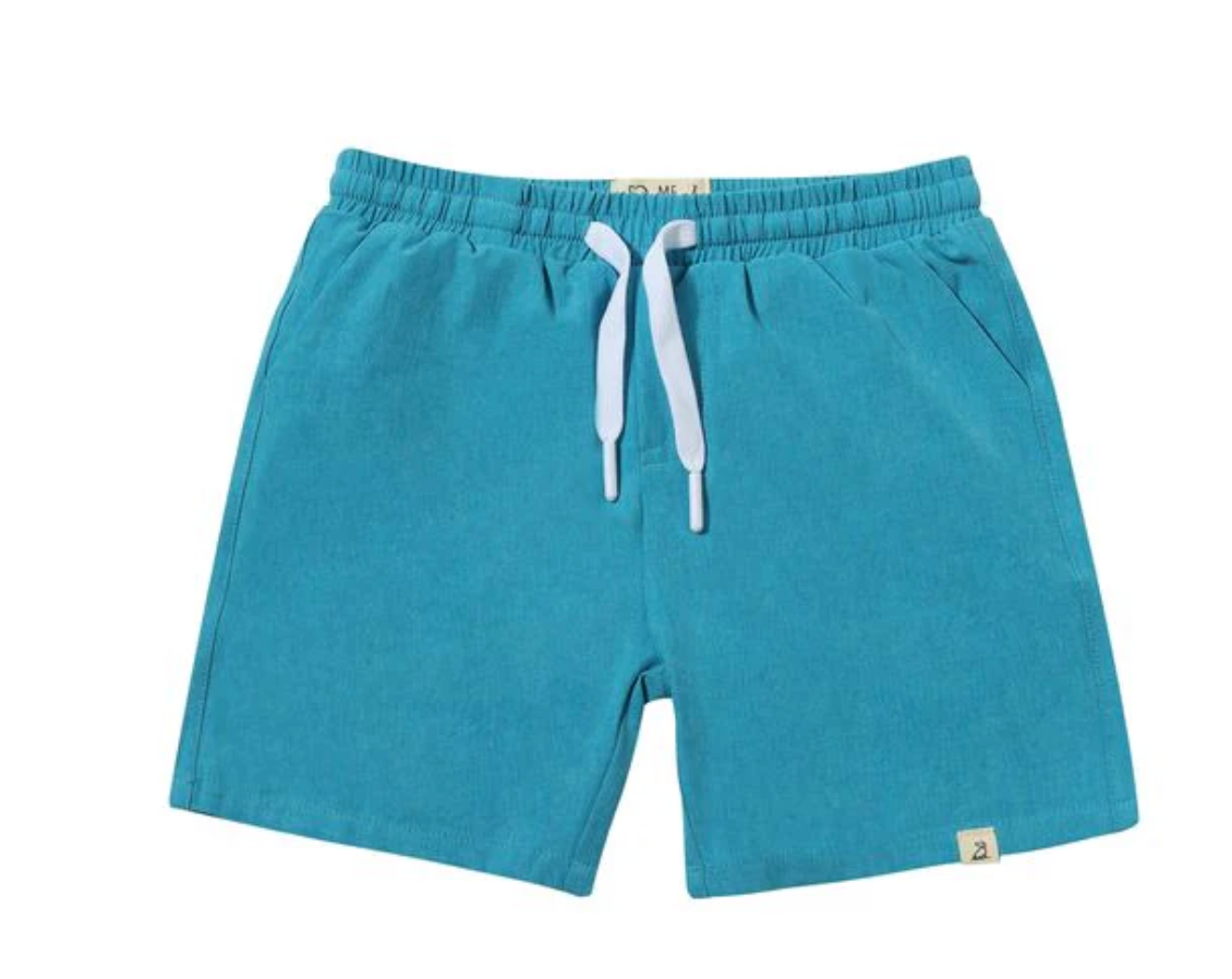 Splash Teal Swim Short