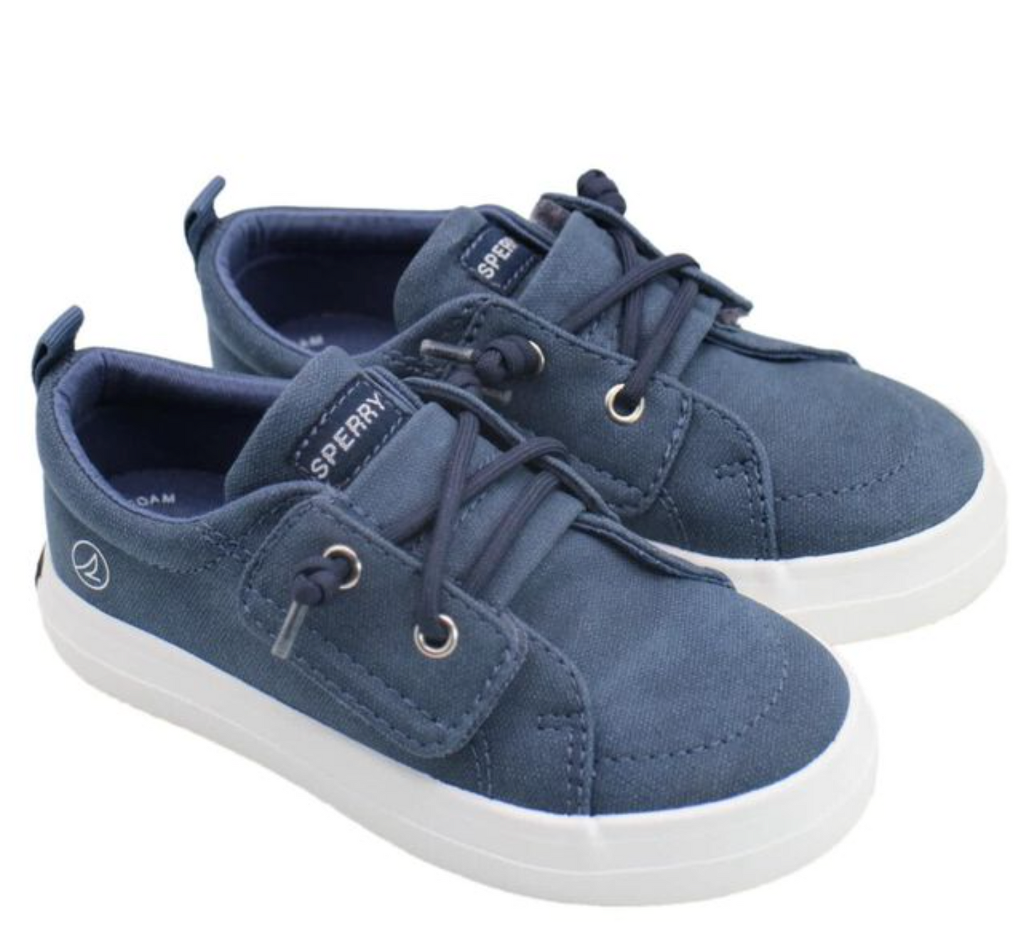 Sperry Navy Emboss Sneaker