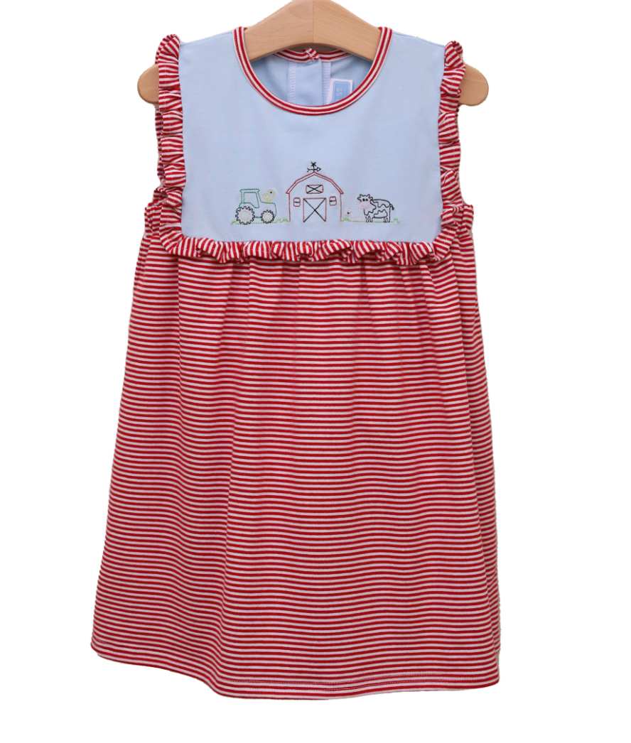 TSK Farm Embroidery Dress