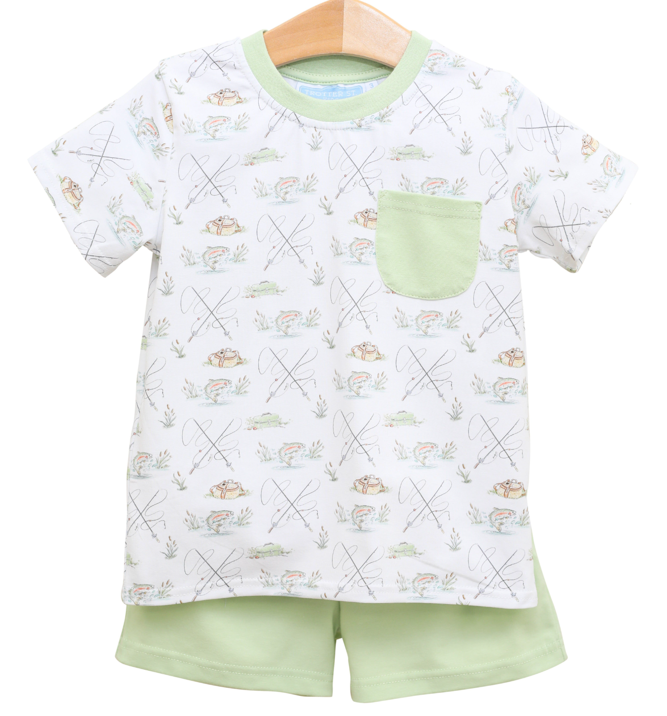 TSK Gone Fishin' Pocket Short Set