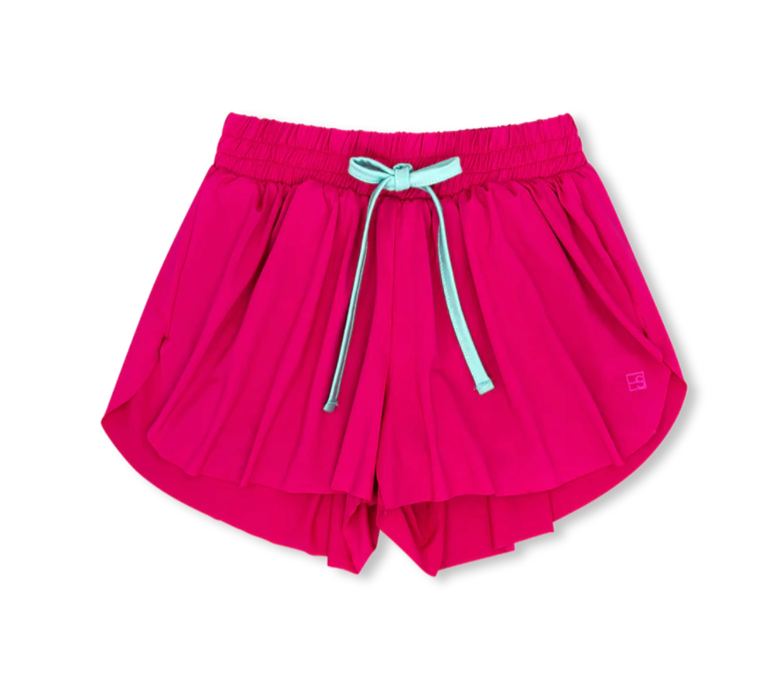Tatum Short - Power Pink, Totally Turquoise