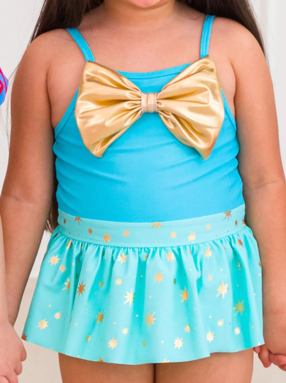 Genie Princess Big Bow Skirted One Piece