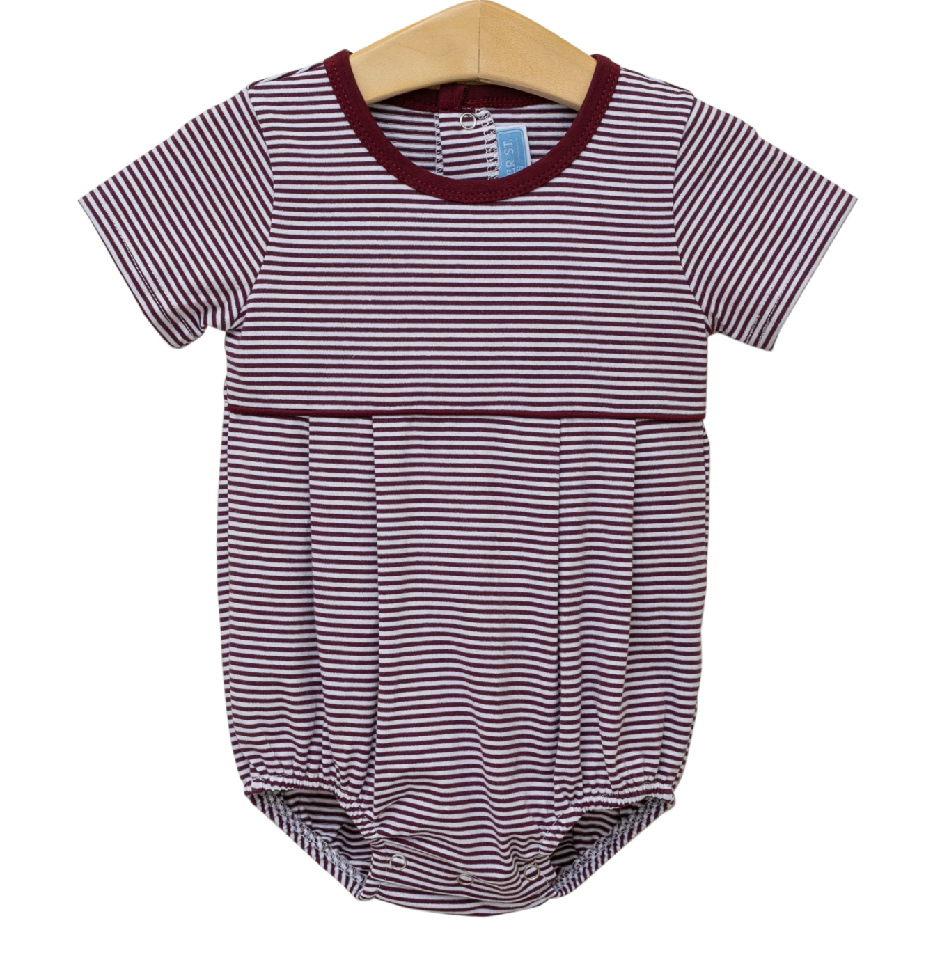 TSK Bentley Game Day Bubble- Maroon Stripe