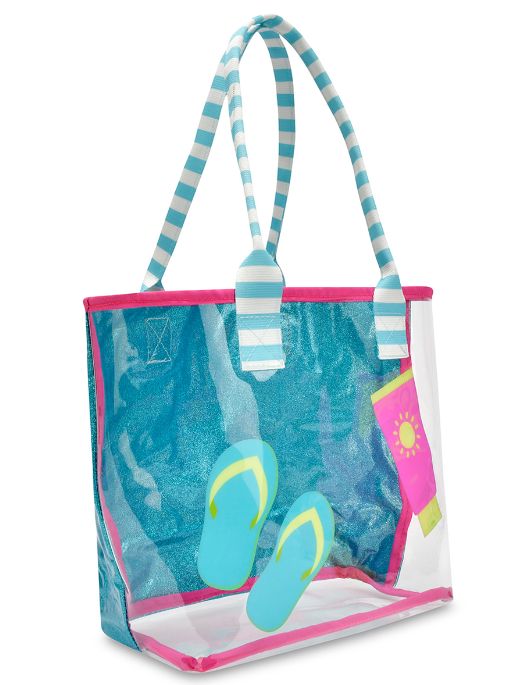 Pool Party Clear Tote 2-Piece Set