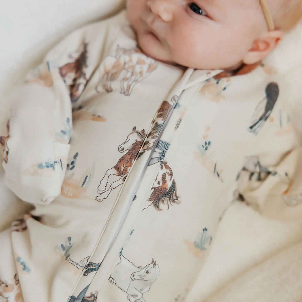 CP Montana Zip-Up Footie Pajama