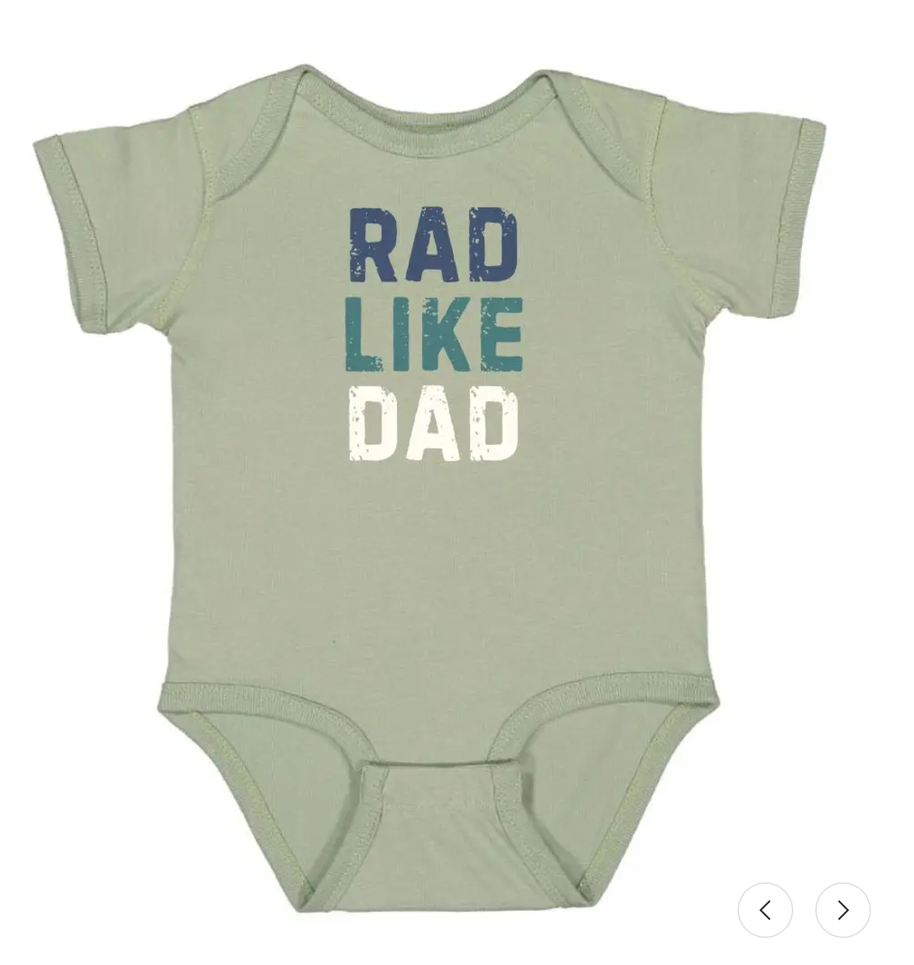 Rad Like Dad Short Sleeve Bodysuit