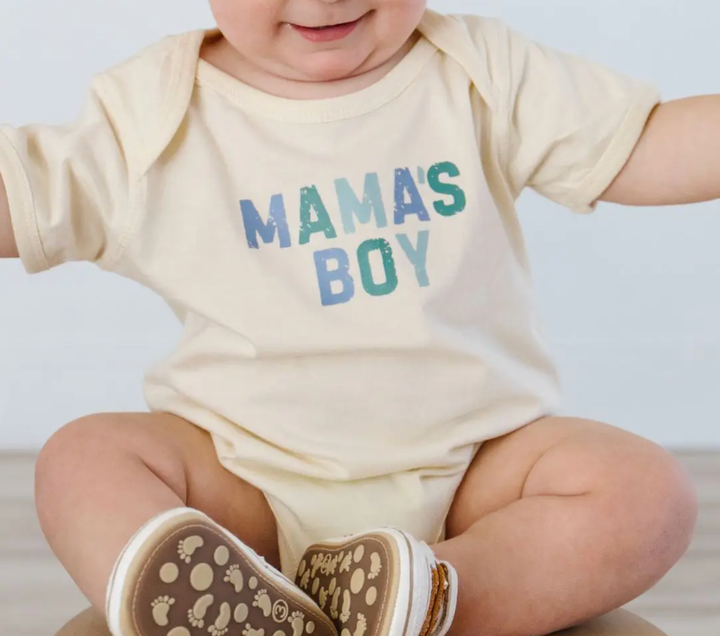 Mama's Boy Multi Short Sleeve Bodysuit