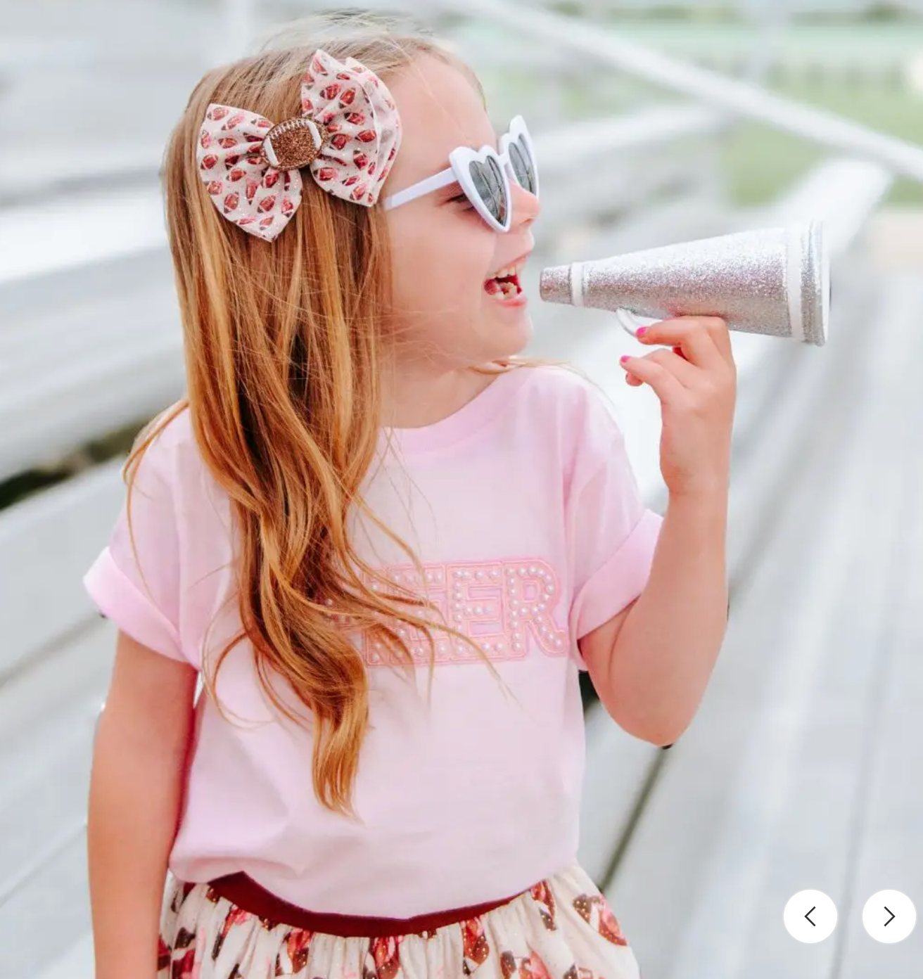 Cheer Pearl Patch Short Sleeve T-Shirt