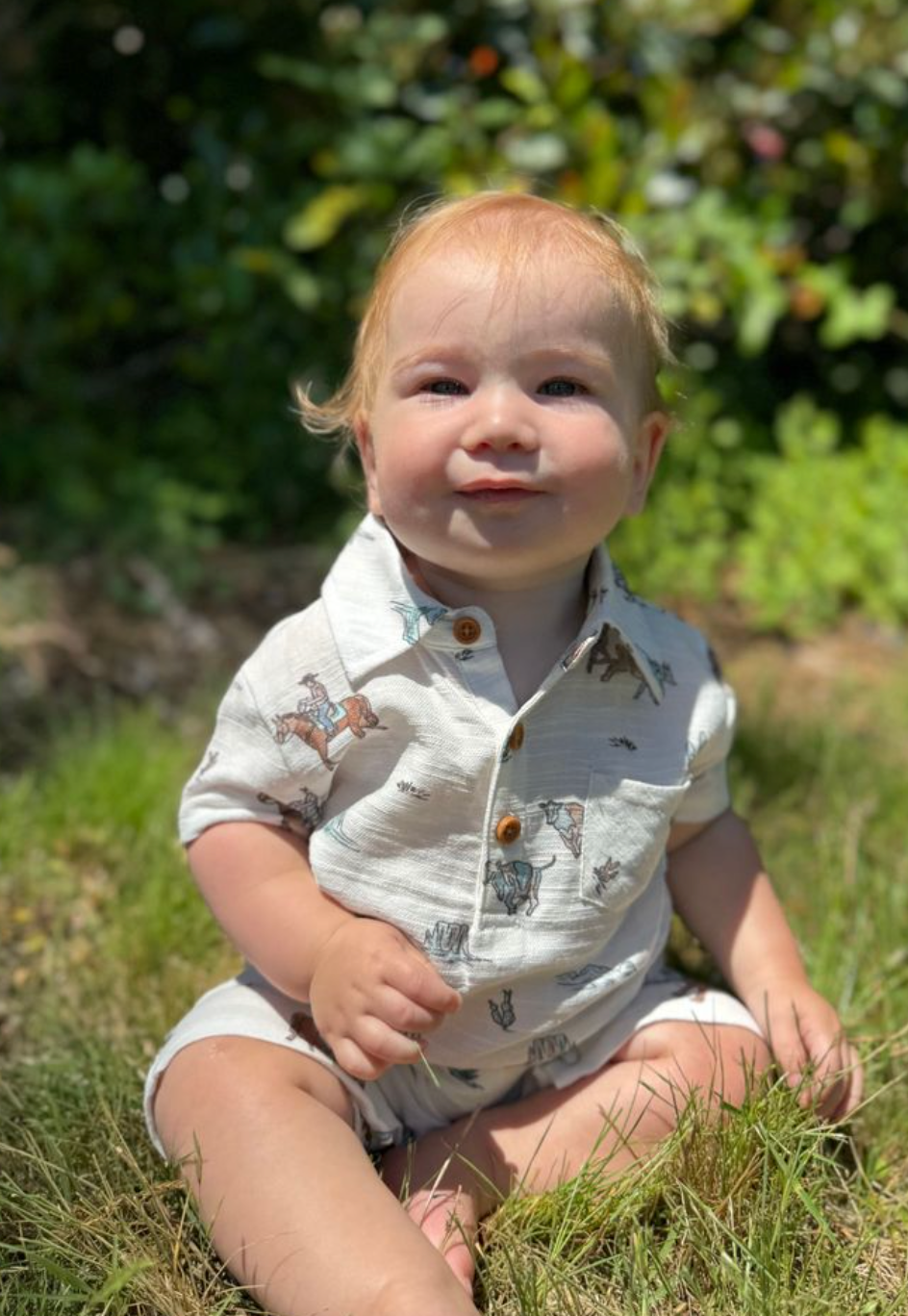 EH Finley Western Romper