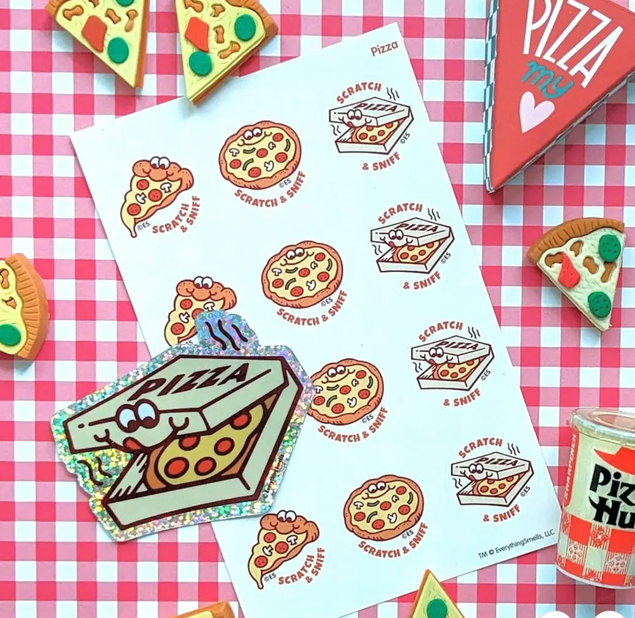 Pizza Everythingsmells Scratch & Sniff Stickers