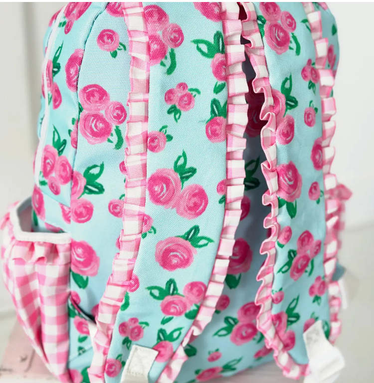 Backpack- Watercolor Roses