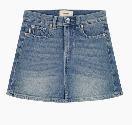 DL1961 Girl's 7-16 Jenny Mini Skirt lakefront
