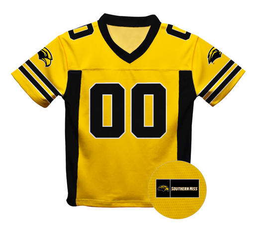 Southern Miss Golden Eagles Game Day Gold Boys Football Jersey