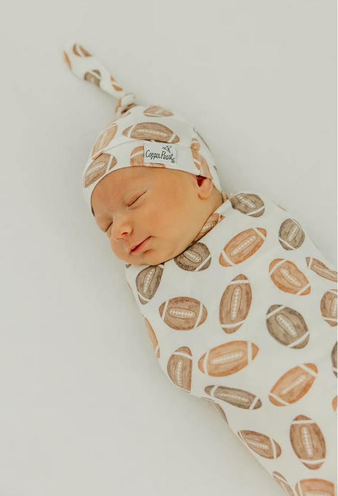 Copper Pearl Blitz Swaddle Blanket