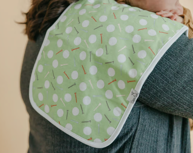 Copper Pearl Bogey Premium Burp Cloths