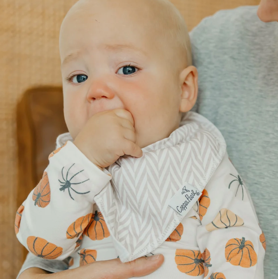 Copper Pearl Karver Bandana Bib Set