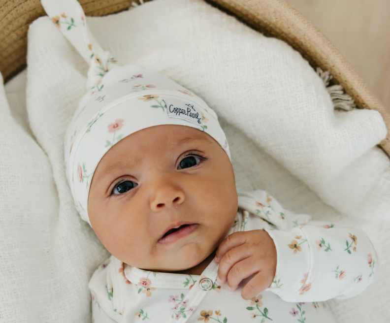 Copper Pearl Eloise Top Knot Hat