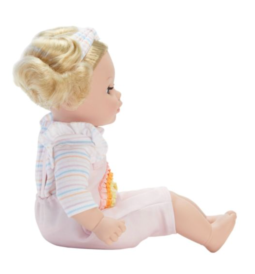 Madame Alexander 14'' My Little Girl Rainbow Overalls