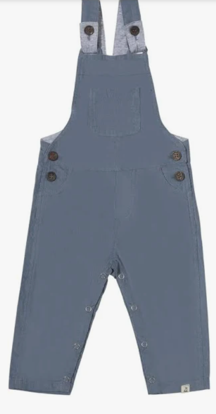 Me & Henry Harrison Cord Overall - China Blue