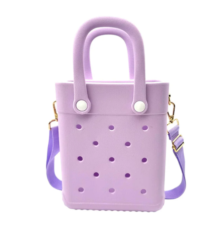 Purple Charm Tote Bag